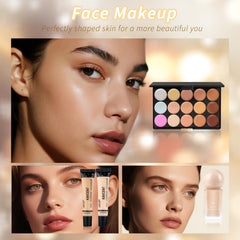 Kavcent lipstick palette gloss for lasting color and editorial finish.
