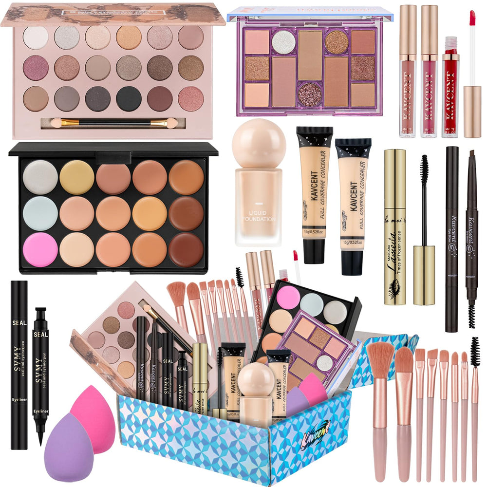 KAVCENT makeup kit eyeshadow palette for day-to-night looks