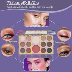 KAVCENT Makeup Kit mascara wand bold lashes easy daily application
