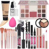 KAVCENT makeup palette with vibrant colors for versatile looks