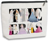 kdxpbpz Singer Makeup Bag front view shows stylish storage for daily cosmetics.