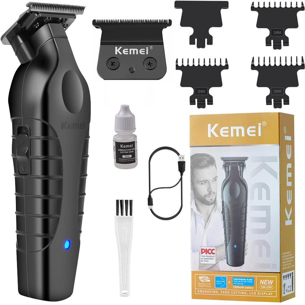 KEMEI 2299 cordless design clipper for versatile self-cutting options