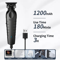 KEMEI 2299 precision blades deliver clean, professional trims at home