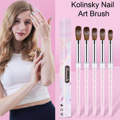 KEMEISI 100% Kolinsky bristle brush delivers soft, flexible powder control.