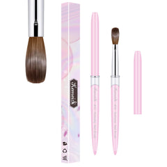 KEMEISI acrylic nail brush Size #10 with oval hair for precise application.