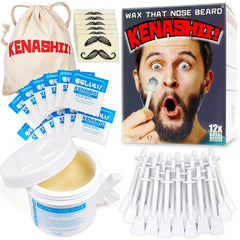 KENASHII Nose Wax Kit 100g overview with swift, less-painful waxing.