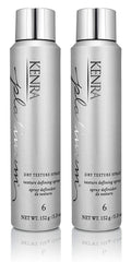 Kenra Platinum Dry Texture Spray bottle close-up emphasizing light texture and matte finish.