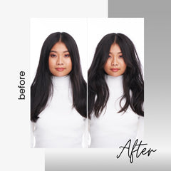 Kenra Platinum Dry Texture Spray matte finish close-up on hair.