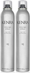 Kenra Volume Spray 25 bottle shows bold hold and natural shine.