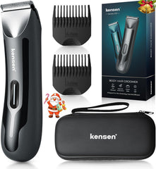 Kensen body trimmer front view for easy at-home grooming.