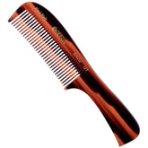 Kent 10T large detangler comb with wide teeth for gentle detangling of thick hair.