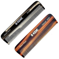 Kent A FOT pocket comb with fine tooth for precise styling on the go.