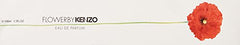 Kenzo Flower By Kenzo front view bottle highlighting amber floral profile for versatile use