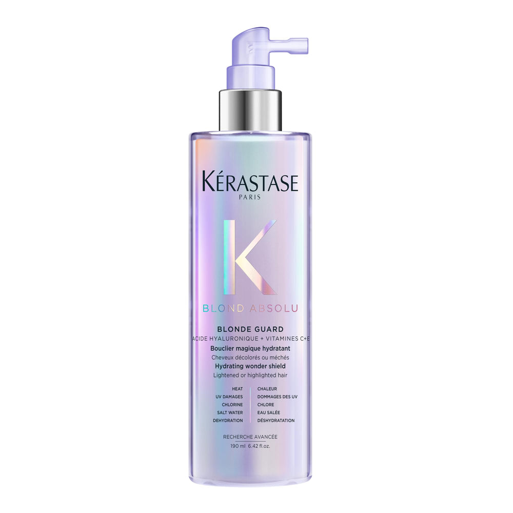 KÉRASTASE front packaging of Blond Absolu leave-in showing product benefit