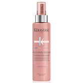 Kerastase Chroma Absolu serum bottle close-up for smooth color protection.