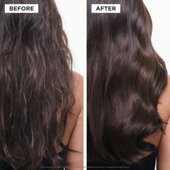 KÉRASTASE close-up of travel bottle cap and label highlights portability