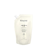 Kérastase Densifique refill pouch packaging highlights eco-friendly daily cleansing.