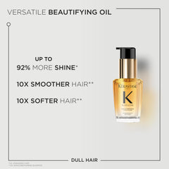 KÉRASTASE Elixir Ultime smoothing frizz-control finish on hair
