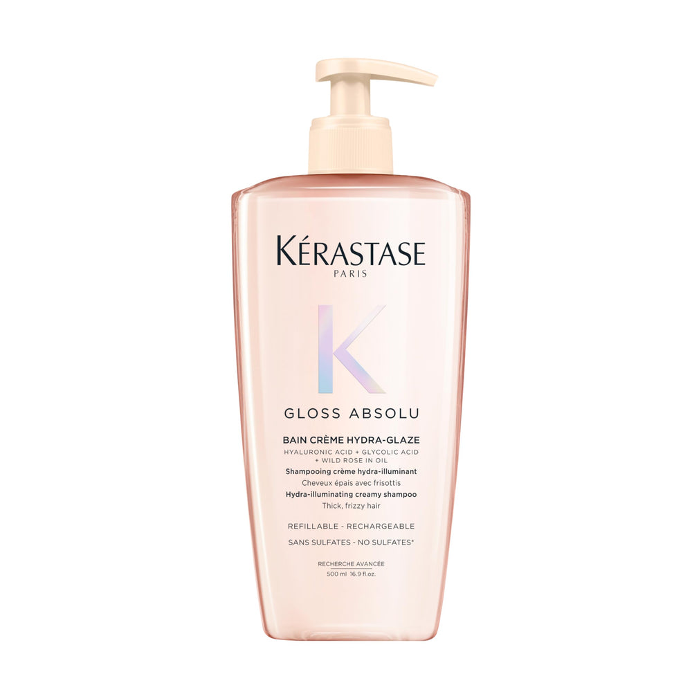 KÉRASTASE front refill packaging showing product and benefits