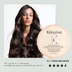 KÉRASTASE in-shower application on towel-dried hair demonstrating quick nourishment and detangling