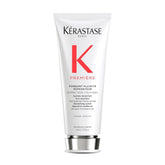 KÉRASTASE Premiere hair repair bottle pour reveals dual-action strength for healthier hair.