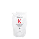 KÉRASTASE Premiere sulfate-free bottle pour for gentle cleansing and smoother hair.