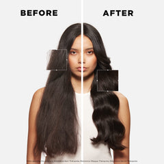 KÉRASTASE Resistance Therapiste application image highlights midlengths to ends.