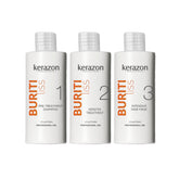Kerazon Brazilian Keratin Buriti Liss Kit bottle shows at-home smoothing for all hair types.