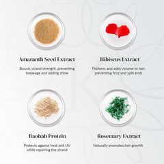K Kerotin keratin healing boosts hair strength and shine without weighing down.