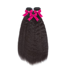 Kerriana Yaki 16-inch weft detail highlighting double-weft resilience and secure sew-in.
