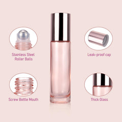 Kesell travel-sized roller bottles ready for on-the-go aromatherapy.