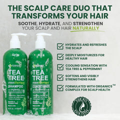 KESMEDIK Tea Tree Conditioner bottle — smooths and nourishes while boosting volume