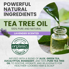 KESMEDIK Tea Tree Lavender Mint Rosemary aroma captures herbal, refreshing scent