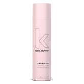 KEVIN.MURPHY BODY.BUILDER bottle closeup shows weightless volume potential and premium design.