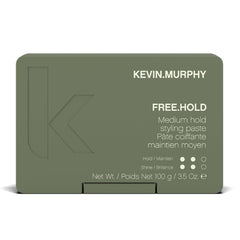 KEVIN.MURPHY Free.Hold tube cap closeup showing creamy paste for easy styling