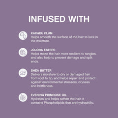 KEVIN.MURPHY Hydrate-Me.RINSE label closeup highlighting Kakadu Plum