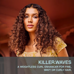 KEVIN.MURPHY KILLER.WAVES on-hair waves sample highlighting defined texture without heaviness.