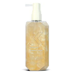 KEVIN.MURPHY SHIMMER.SHINE bottle closeup highlighting radiant shine boost