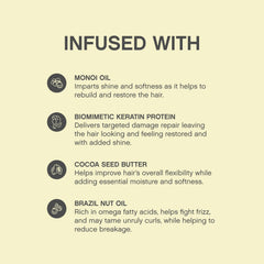 KEVIN.MURPHY Smooth.Again.RINSE ingredients cocoa seed butter for deep moisturization