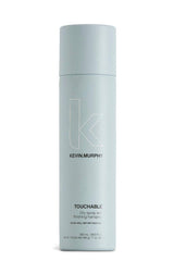 Kevin Murphy Touchable Spray Wax bottle delivers flexible hold for texture and separation.