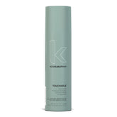 KEVIN.MURPHY TOUCHABLE spray wax finish bottle shows weightless hold and texture for style