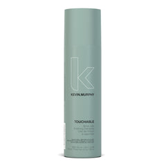 KEVIN.MURPHY TOUCHABLE spray wax finish bottle shows weightless hold and texture for style