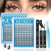 KevKev Fairy Lash Clusters Kit invisible band for seamless daily wear