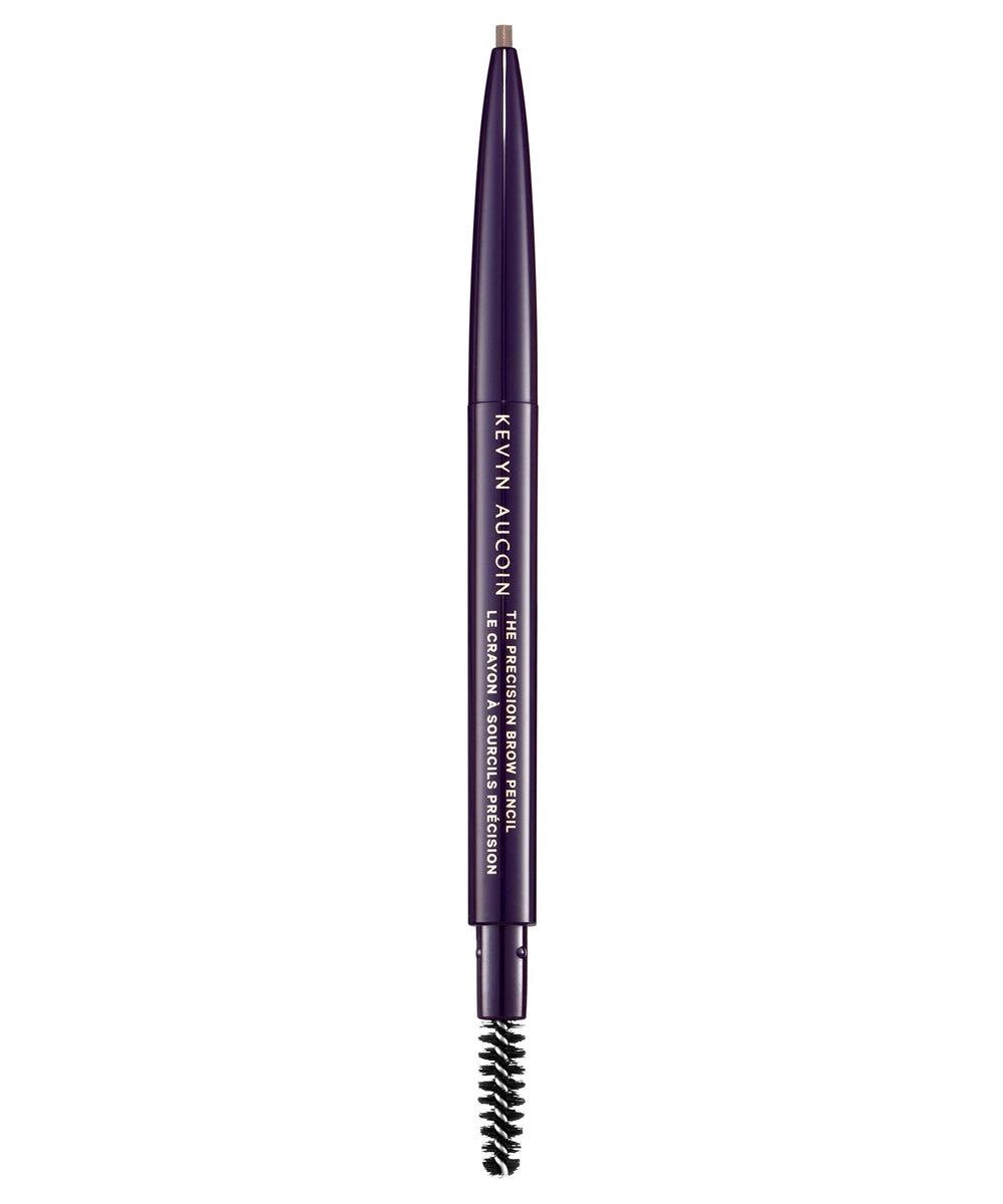 Kevyn Aucoin The Precision Brow Pencil Brunette packaging for easy setup and shaping