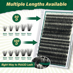 KEYYOU LASH professional three-piece tool set for precise application.