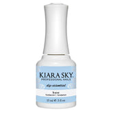Kiara Sky Liquid Essentials Dip Manicure Base Coat Step 2 bottle ready for precise application