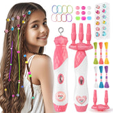 Kidzkube DIY hair salon braiding machine front view — quick automatic braids for creative styling.