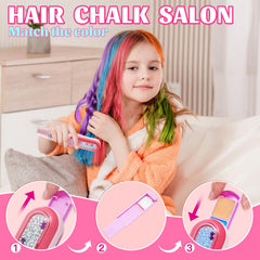Kidzkube hair chalk orange offers warm color pops for sunny styles