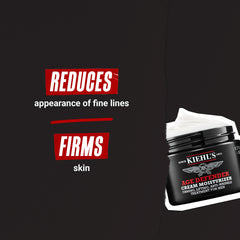 Kiehl's Age Defender linseed extract imagery suggests skin nourishment