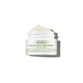 Kiehl's Avocado Eye Treatment jar closeup showing creamy hydration for tired eyes